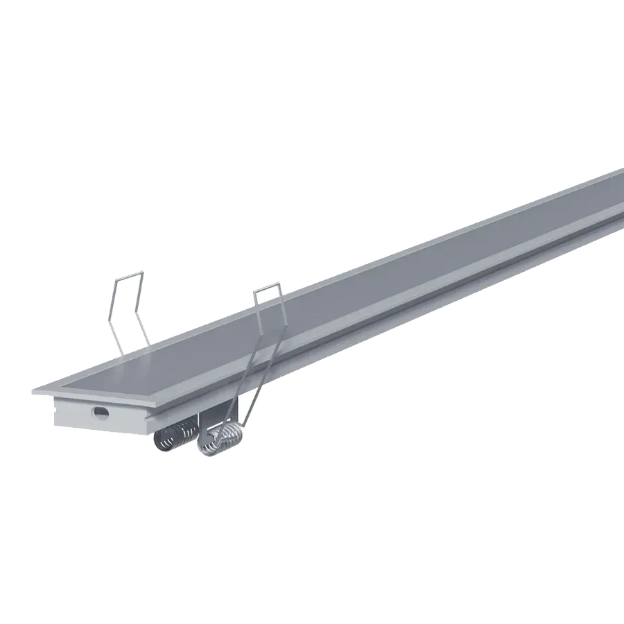 Perfil Nano 30mm Embutir PC — Perfil de Embutir LED Luminatti