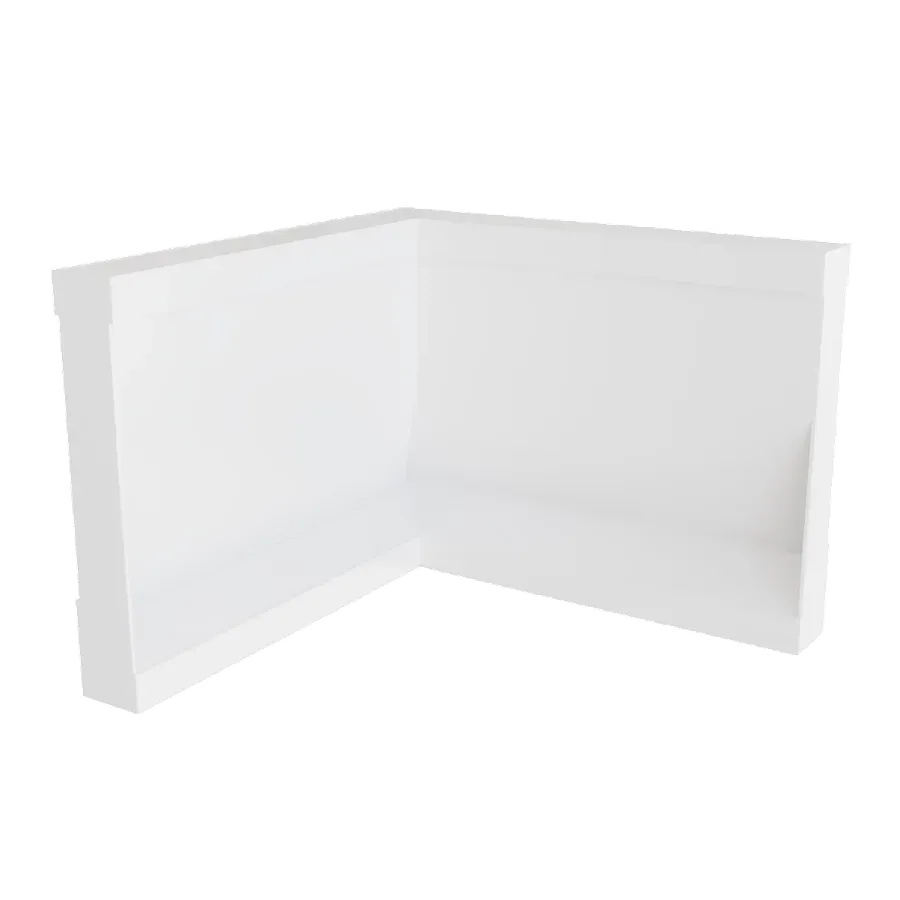 Perfil Rodape Curva — Perfis Luminatti LED