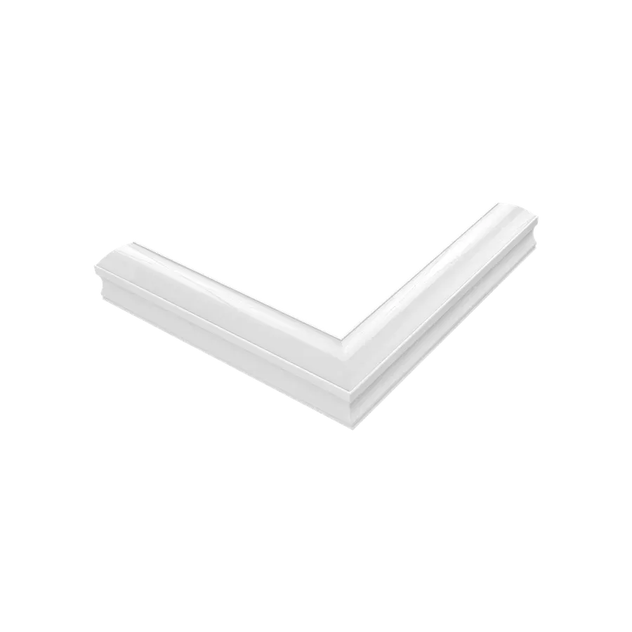 Perfil 12mm Sobrepor Curva PC — Perfil Sobrepor LED Luminatti